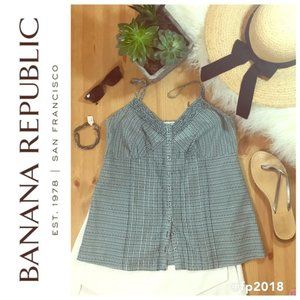 BANANA REPUBLIC Cotton & Silk Camisole ** NWT **